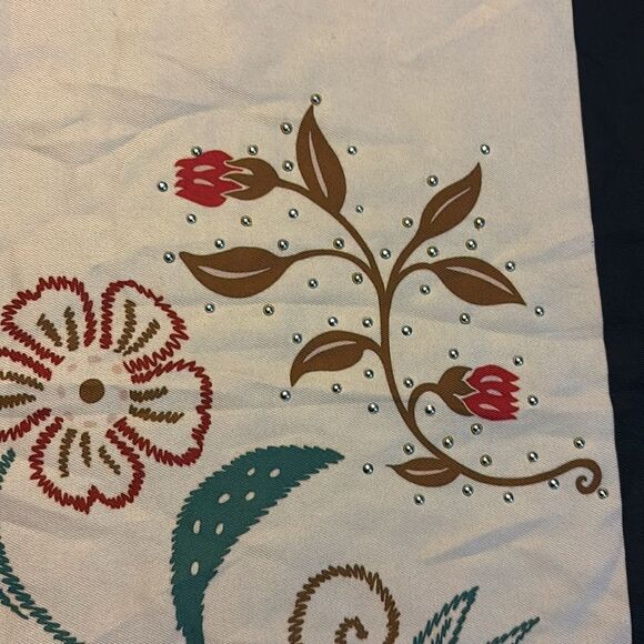 Violet by Mango Floral Tassel Scarf Wrap - Picture 3 of 8